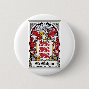 Badge Rond 5 Cm Crête de famille de McMahon