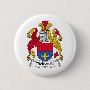 Badge Rond 5 Cm Crête de famille de Pickwick