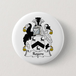 Badge Rond 5 Cm Crête de famille de Rogers