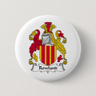 Badge Rond 5 Cm Crête de famille de Rowland