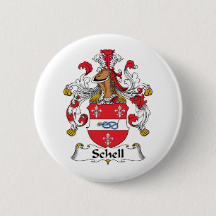 Badge Rond 5 Cm Crête de famille de Schell