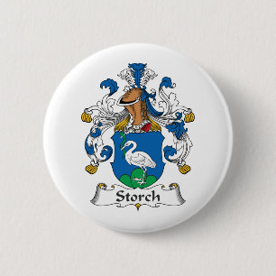 Badge Rond 5 Cm Crête de famille de Storch