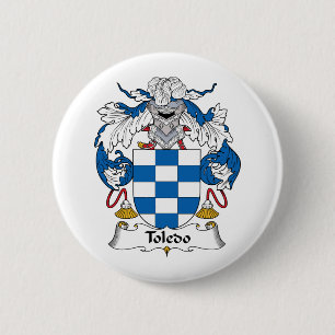 Badge Rond 5 Cm Crête de famille de Toledo