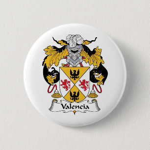 Badge Rond 5 Cm Crête de famille de Valence
