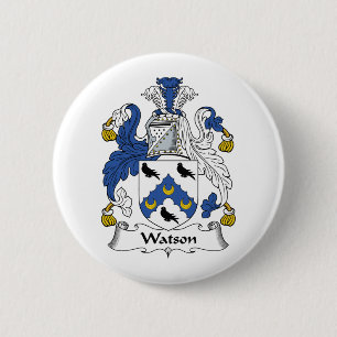 Badge Rond 5 Cm Crête de famille de Watson