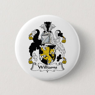 Badge Rond 5 Cm Crête de famille de Williams