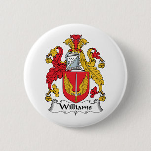 Badge Rond 5 Cm Crête de famille de Williams