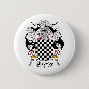 Badge Rond 5 Cm Crête de famille d'Elizondo