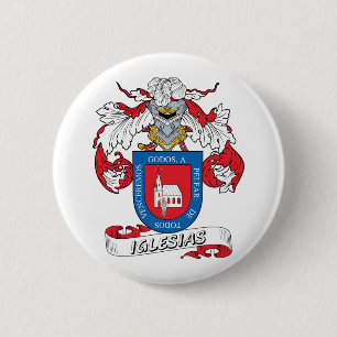 Badge Rond 5 Cm Crête de famille d'Iglesias