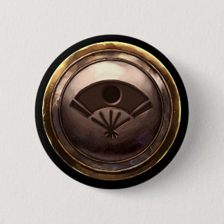Badge Rond 5 Cm Crête japonaise (Kamon)