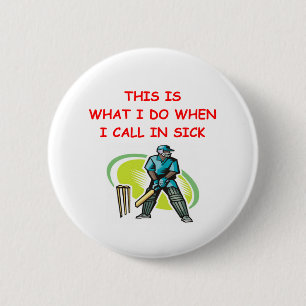Badge Rond 5 Cm cricket