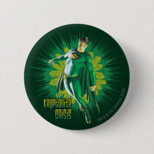 Badge Rond 5 Cm Crise de Superman Kryptonite