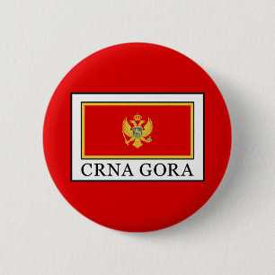 Badge Rond 5 Cm Crna Gora