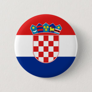 Badge Rond 5 Cm croatie
