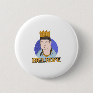 Badge Rond 5 Cm Croire