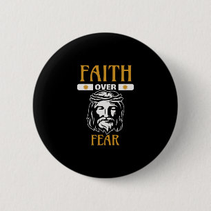 Badge Rond 5 Cm Croire Jésus-Christ