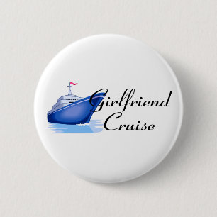 Badge Rond 5 Cm Croisière d'amie