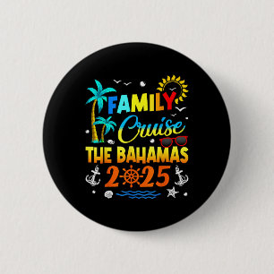 Badge Rond 5 Cm Croisière en famille Les Bahamas 2025 Vac correspo