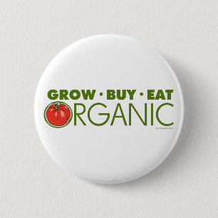 Badge Rond 5 Cm Croissance, achat, consommation biologique
