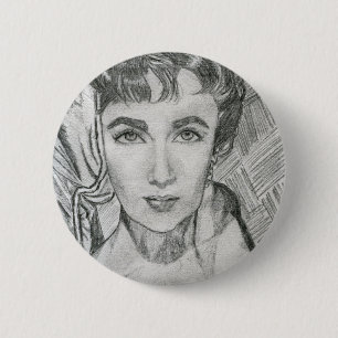 Badge Rond 5 Cm Croquis original