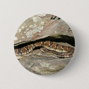 Badge Rond 5 Cm Crotale à Shenandoah National Park