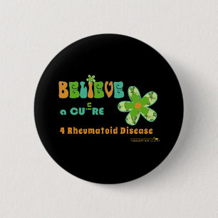 Badge Rond 5 Cm Croyez en traitement de #rheum