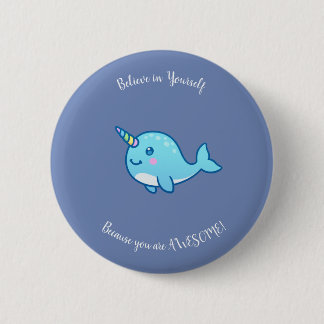 Badge Rond 5 Cm Croyez en vous-même l'insigne