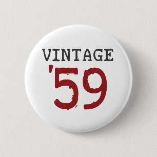 Badge Rond 5 Cm Cru 1959