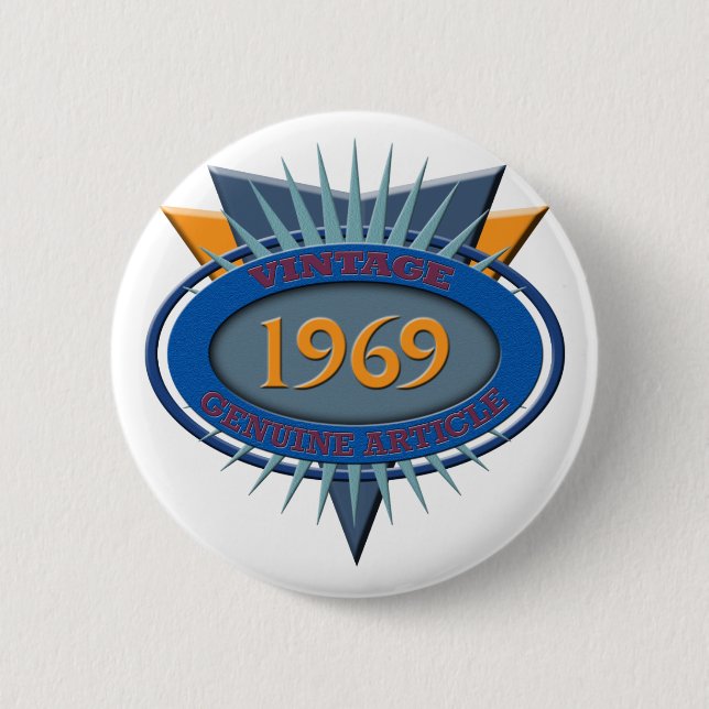 Badge Rond 5 Cm Cru 1969 (Devant)
