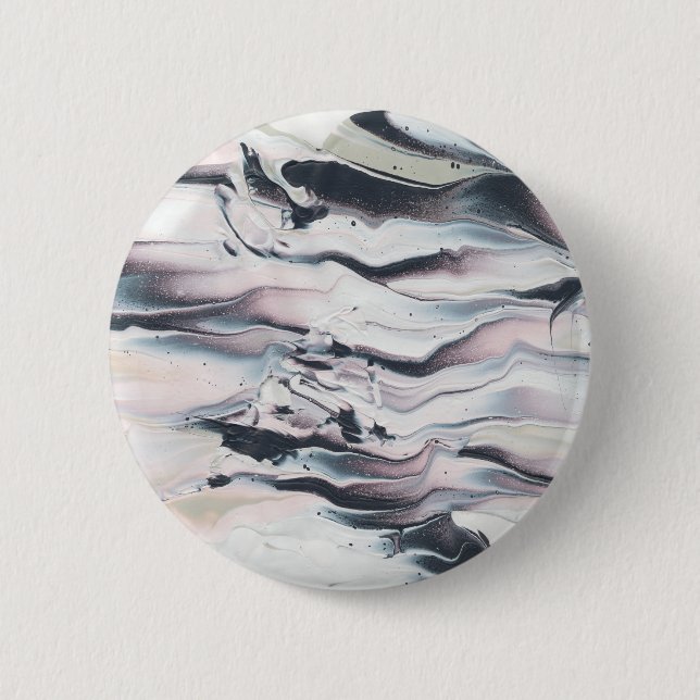 Badge Rond 5 Cm Culture de marbrure de V (Devant)