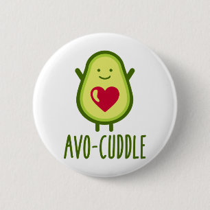 Badge Rond 5 Cm Cupet d'Avocado