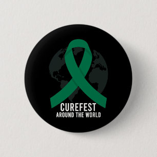 Badge Rond 5 Cm Curefest Around The World Mois de la sensibilisati