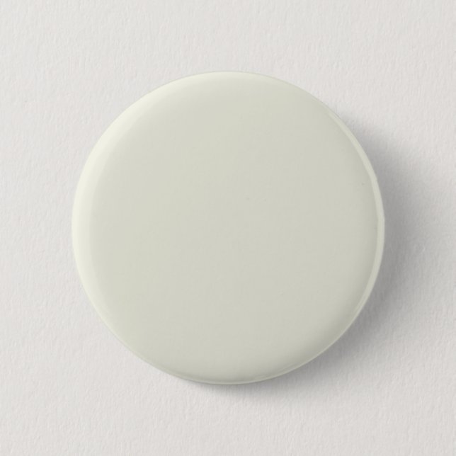 Badge Rond 5 Cm Customise de couleur solide ivoire (Devant)