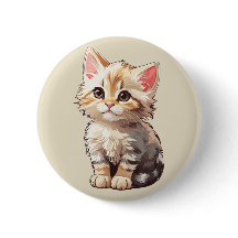 Cute Brown Kawaii Kitten