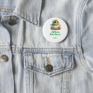 Badge Rond 5 Cm Cute Kawaii Baby Alligator Hatching maman to be