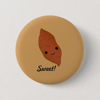 Badge Rond 5 Cm Cute Kawaii Pomme de terre sucrée
