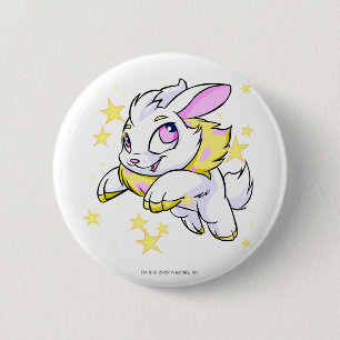 Badge Rond 5 Cm Cybunny électrique magique