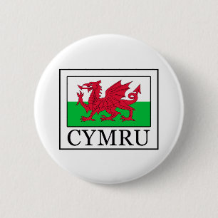 Badge Rond 5 Cm Cymru