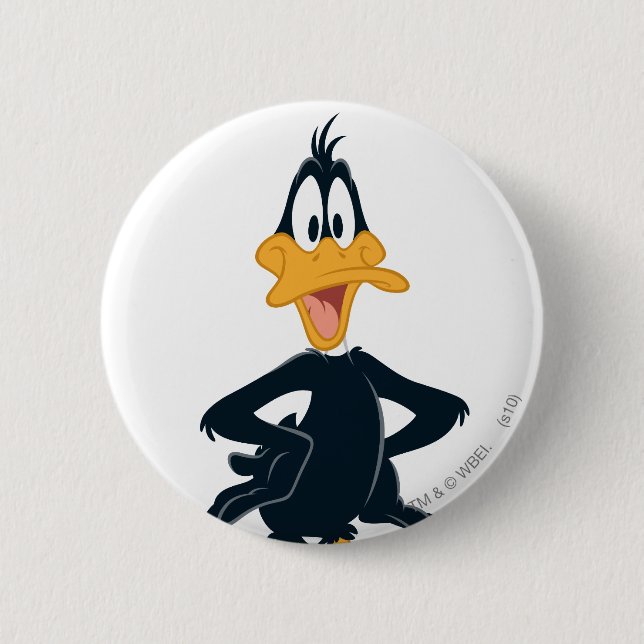 BADGE ROND 5 CM DAFFY DUCK™ (Devant)