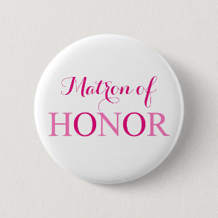 Badge Rond 5 Cm Dame de honneur