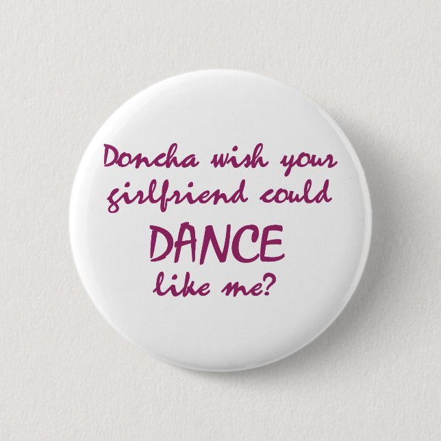 Badge Rond 5 Cm DanceChick Doncha (Devant)