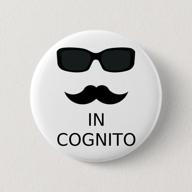 Badge Rond 5 Cm Dans Cognito (Devant)
