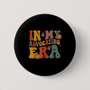 Badge Rond 5 Cm Dans mon plaidoyer de l'ère de plaidoyer Sensibili