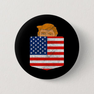 Badge Rond 5 Cm Dans Votre Poche Élection Américaine Trump Pour 20