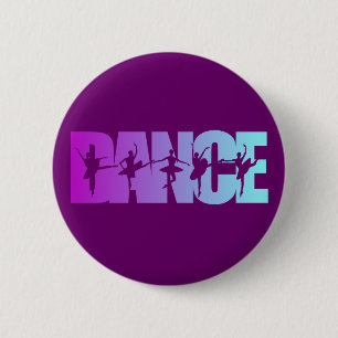 BADGE ROND 5 CM DANSE
