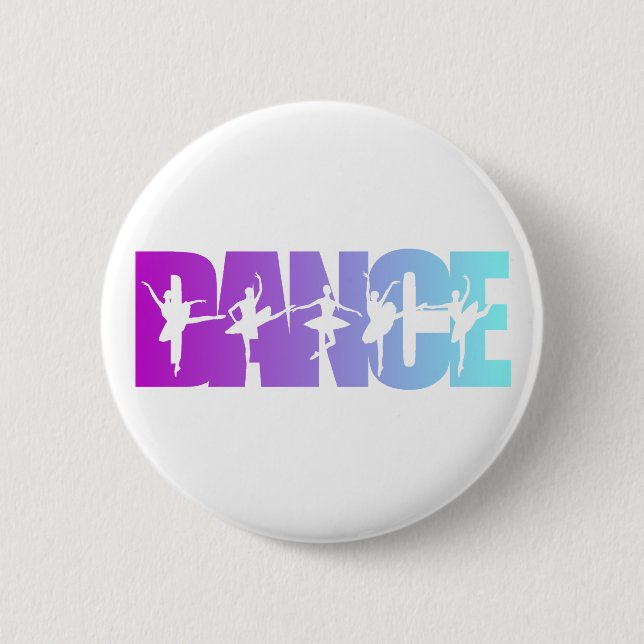 BADGE ROND 5 CM DANSE (Devant)