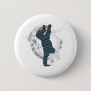 Badge Rond 5 Cm Danse de BBOY