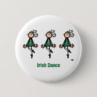 Badge Rond 5 Cm Danse d'Irlandais