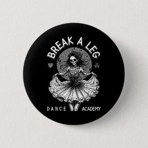 Badge Rond 5 Cm Danseur de ballet Zombie Ballerina Dance Academy F
