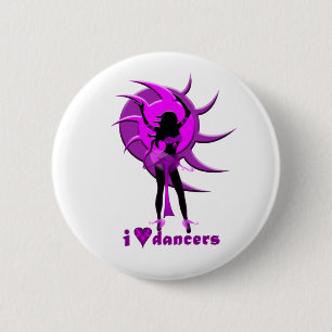 Badge Rond 5 Cm Danseur *Onca*